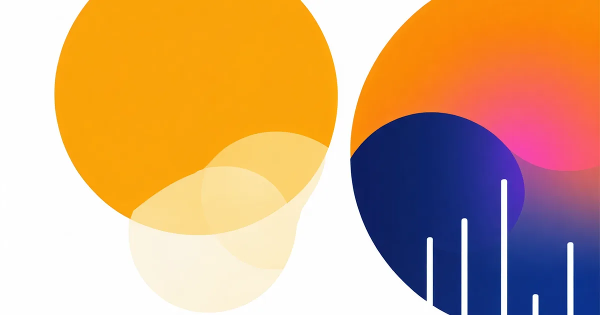 Abstract representation of rate calculation and financial transparency — clean data visualization feel