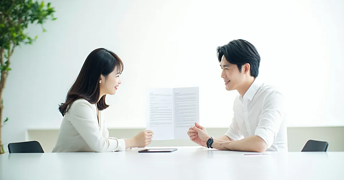 Business discussion between a client team member and an engineer, collaborative and clear communication